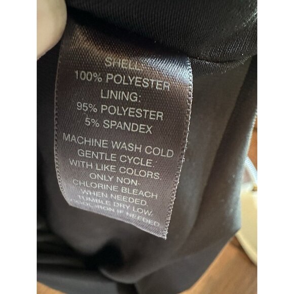 White House Black Market Scallop Victorian Lace Shift Cocktail‎ Party Dress Sz M - Picture 9 of 11